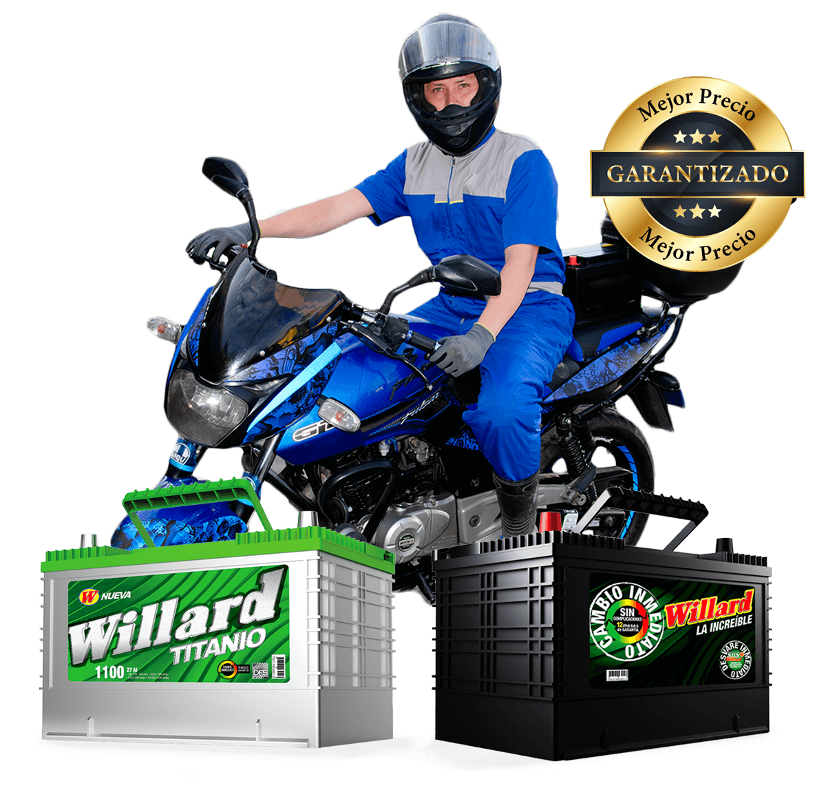 baterias willard domicilio