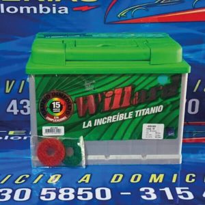 Batería Willard Titanio 900 / Caja 42 / Polaridad Derecha