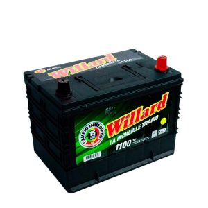 Batería Willard Titanio 1100 / Caja 34 / Polaridad Derecha