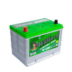 Bateria Willard Titanio  1200 / Caja 34 / Polaridad Izquierda