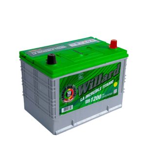 Bateria Willard Titanio  1200 / Caja 34 / Polaridad Derecha