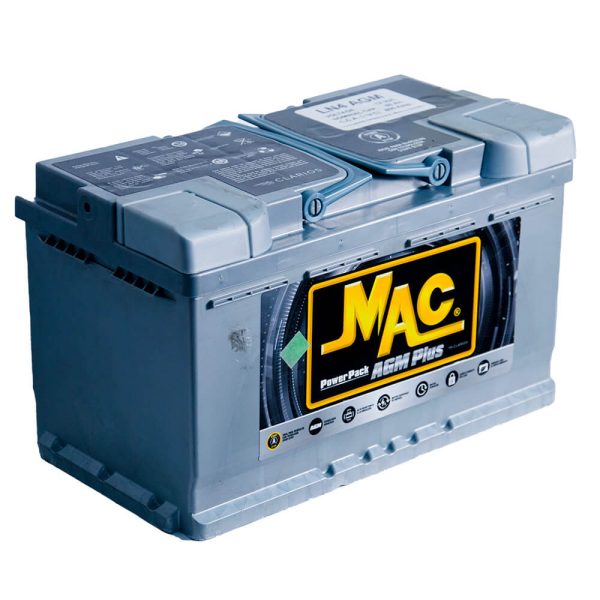 Batería Mac AGM LN4 /Caja 48-2 Polaridad Derecha