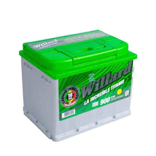 Batería Willard Titanio 900 / Caja 24 / Polaridad Derecha